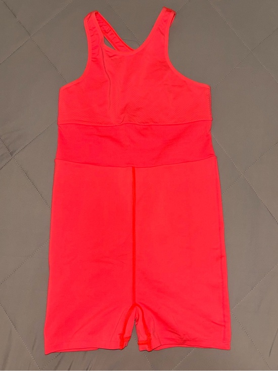 FP Movement by Free People Pants - FP Movement by Free People Neon Orange Active Jumpsuit Romper